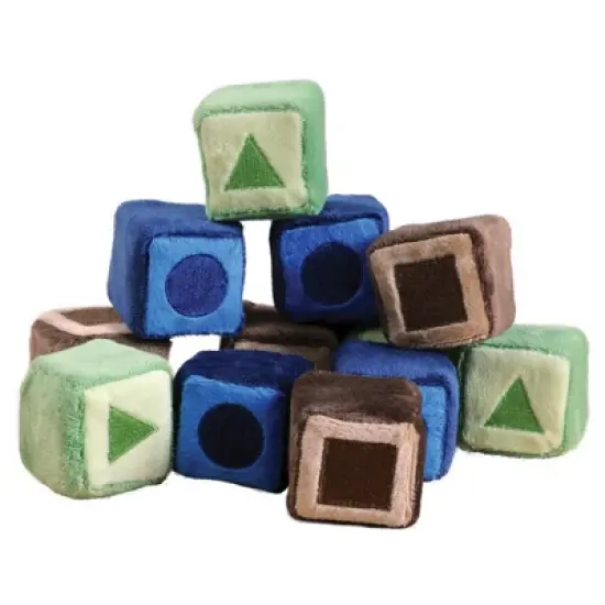Kaplan Early Learning Soft Shape Blocks - 12 Pieces - 2" x 2" image {4}