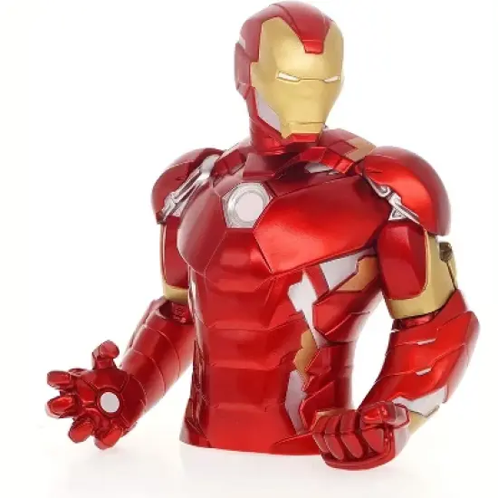 Monogram International Inc. Marvel Iron Man 8 Inch PVC Bust Bank image {1}