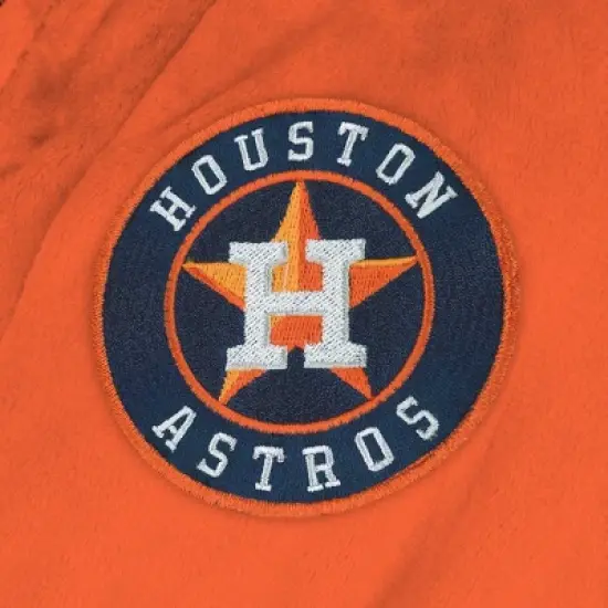 Houston Astros MLB L/XL Silk Touch Bathrobe 26x47 Inches image {3}