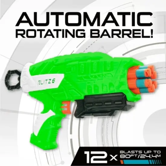 Air Warriors: Blitz 6 Dart Blaster with 12 Accu-Blast Darts, Ages 6+ image {7}
