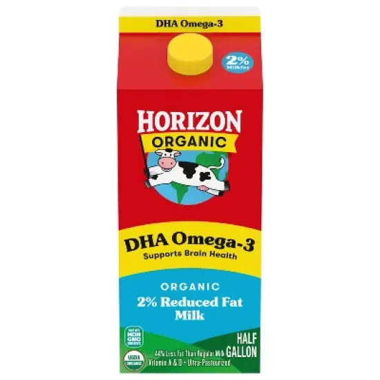 Horizon Organic Omega-3 Milk image {10}