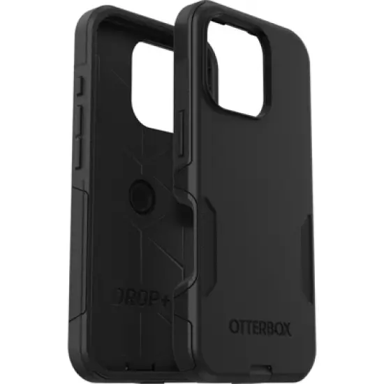 OtterBox Apple iPhone 16 Pro Commuter Series Case with MagSafe - Black: Solid Plastic Protection image {3}