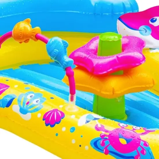 Banzai Splash Discovery Activity Center: Baby Float & Water Toys image {10}