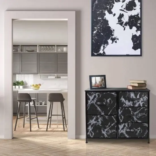 Sorbus Drawer Dresser Nightstand for Bedroom Home and More image {4}