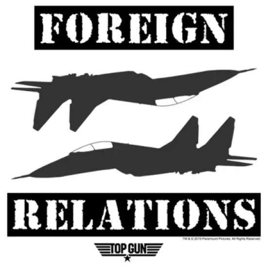 Men's Top Gun Keeping up Foreign Relations T-Shirt image {1}