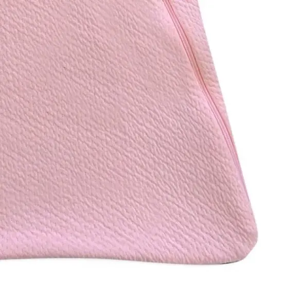 Honest Baby Organic Cotton Mini-Quilted Wearable Blanket - Pink image {2}