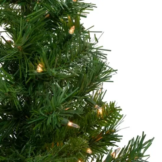 Northlight Pre-Lit Medium Royal Pine Artificial Christmas Tree - 2' - Clear Lights image {2}