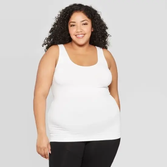 Women's Plus Nursing Seamless Smoothing Tank - Auden&trade; image {4}
