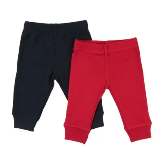 Leveret Baby Navy Crawling Pant and Colored Legging image {13}