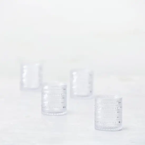 Fortessa Orbetto Outdoor Double Old Fashioned Beverage Cocktail Glass 4 Pack, 10.5 ounce image {1}