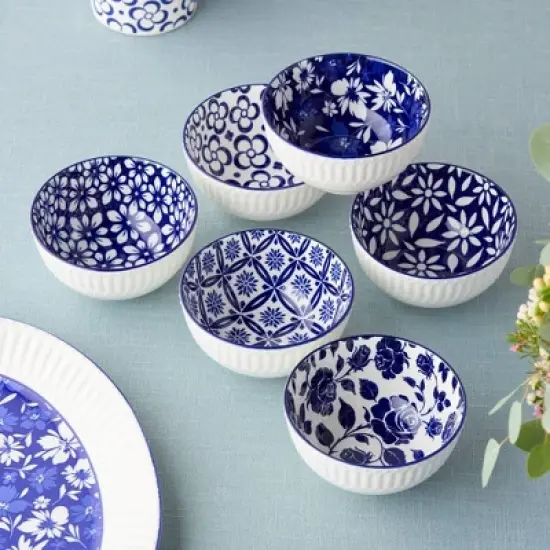 Certified International (Set of 6) 28oz All Purpose Bowls Madison image {3}