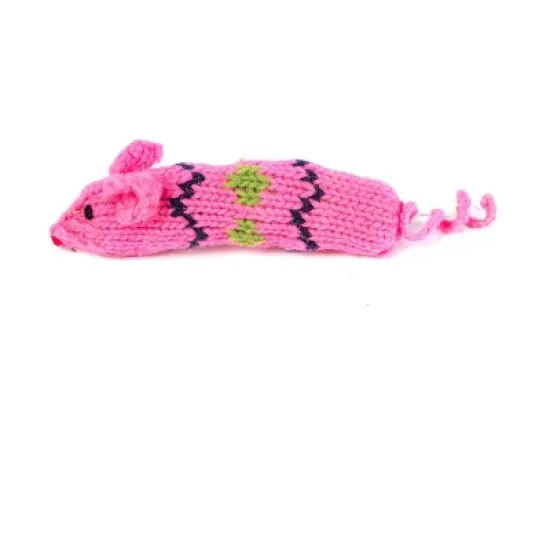 Chilly Dog Chilly Wooly Mice Cat Toy- 1 Pack image {2}
