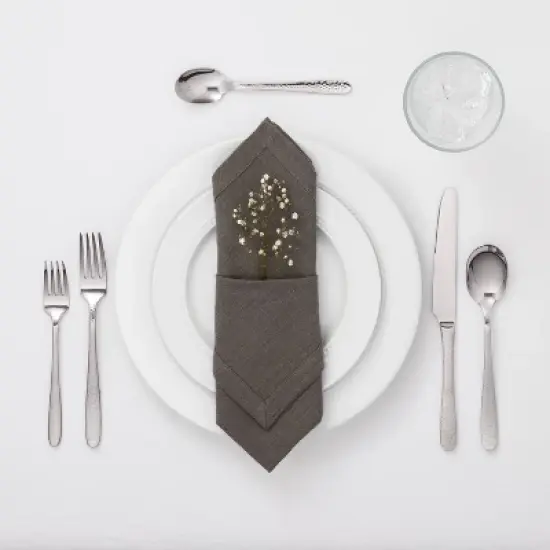 20pc Millinocket Flatware Set Silver - Threshold&trade;: Stainless Steel Silverware, Service for 4, Dishwasher-Safe image {1}