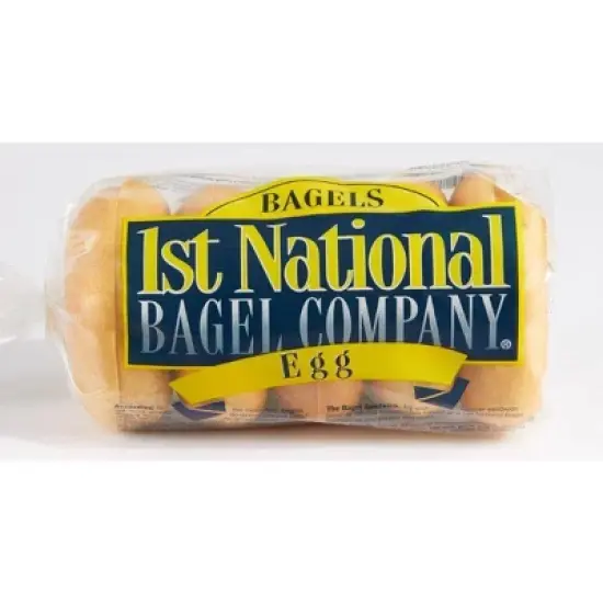1st National Egg Bagels - 5ct image {1}