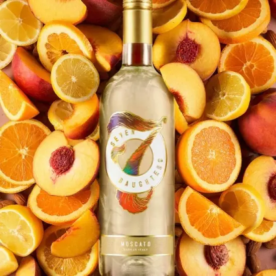 Seven Daughters Moscato White Wine - 750ml Bottle image {6}