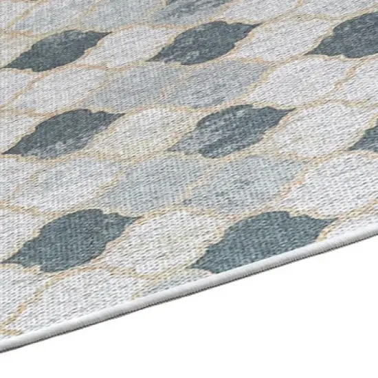 Sussexhome Non Skid Washable Kitchen Runner Rugs Set of 2 - Multipurpose Low Pile Area Rugs for Laundry Room, Entryway, Bathroom - Set of 44 x 24 and 31.5 x 20 Inches Floor Mats image {6}