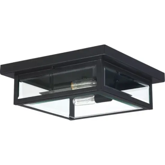 Quoizel Lighting Westover 2 - Light Flush Mount in  Earth Black image {1}
