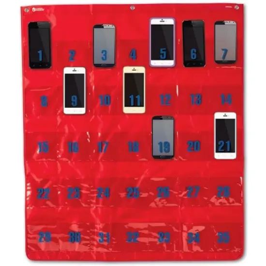 Learning Resources Calculator Storage Pocket Chart image {2}
