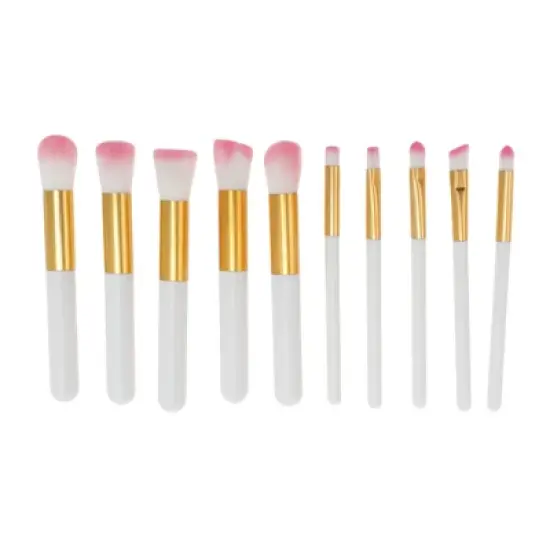 Unique Bargains Lightweight Makeup Brush 10 Pcs image {9}