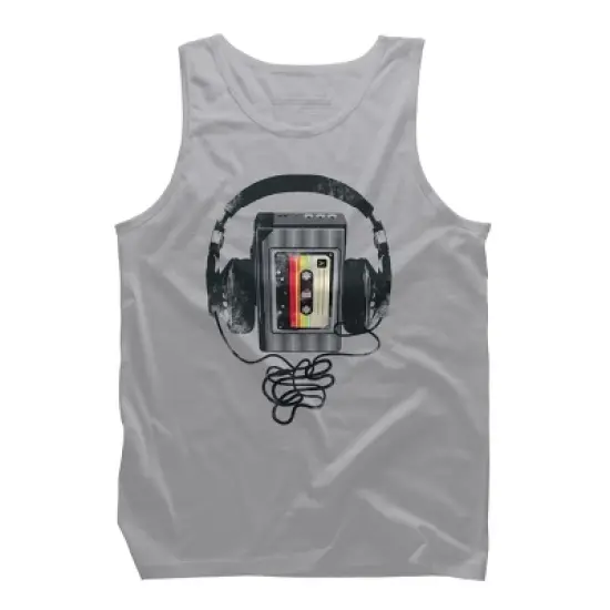 Men's Design By Humans Sound Trip By clingcling Tank Top image {2}