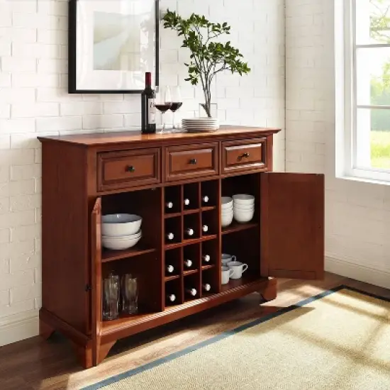 Lafayette Sideboard Cabinet with Wine Storage - Crosley image {3}