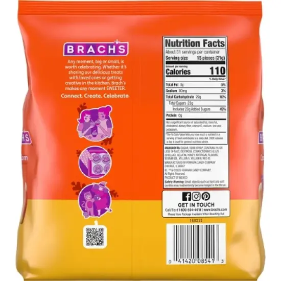 Brach's Fall Harvest Classic Halloween Candy Corn - 34oz image {5}