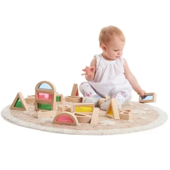 TickiT Rainbow Blocks, Set of 24 image {1}