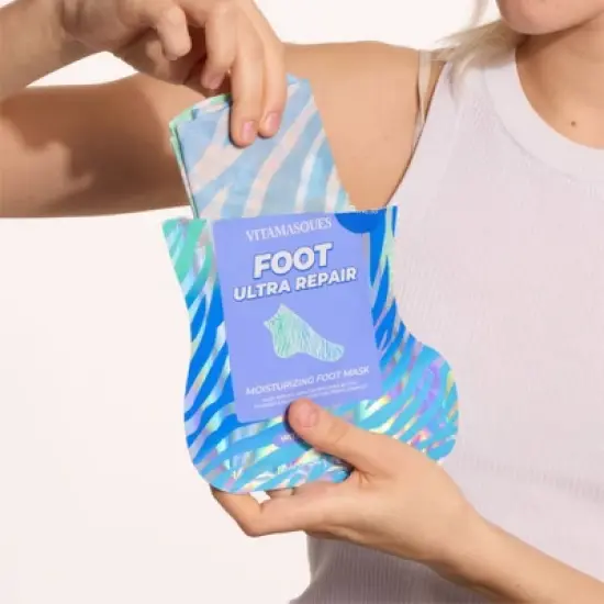 Vitamasques Foot Mask - Ultra Repair - 0.54 fl oz image {3}