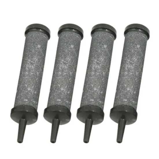 Unique Bargains Air Stone Oxygen Bubble Aerator Pump Hydroponics for Aquarium Fish Tank 4 Pcs image {4}