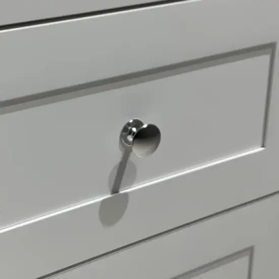 NicBex Modern Nightstand with Charging Station,Side Table with USB Ports&Outlets,Night Stand with Drawers,End Table for Bedroom,Living Room,White image {4}