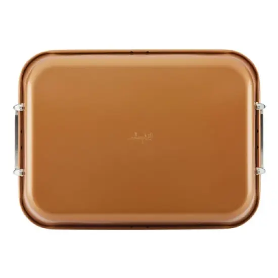 Ayesha Curry 11"x15" Copper Nonstick Roasting Pan image {7}