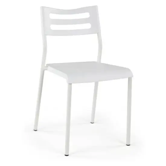 Plastic Desk Chair with Metal Frame - Humble Crew image {5}