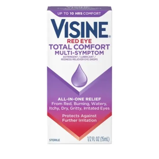 Visine Totality Multi-Symptom Relief Red Eye Drops - 0.5 fl oz image {6}