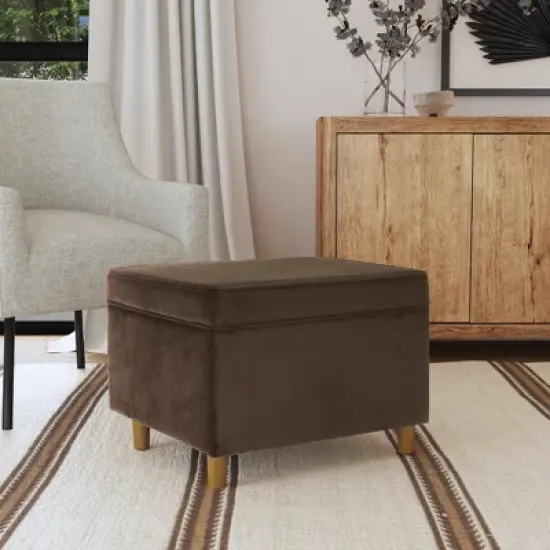 24" Dinah Storage Ottoman - HomePop image {16}