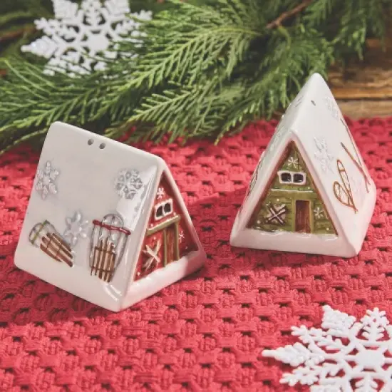 Park Designs Snowflake Lodge Salt And Pepper Set image {1}