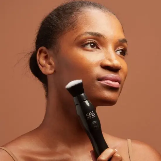 Spa Sciences ECHO Sonic Makeup Brush with Antimicrobial Bristles image {3}