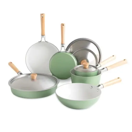 Nordic Ware Cardamom&trade; 10 Piece Nonstick Pan Set with Lids image {3}