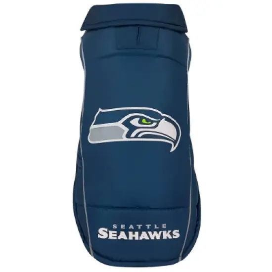 NFL Seattle Seahawks Pets Puffer Vest image {3}