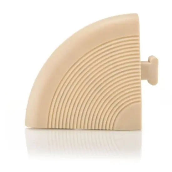 Courtyard Casual Tile Edge Kit (Off White), 20 Edge and 4 Corners image {3}