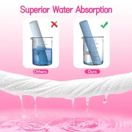 FAAYFIAN Disposable Face Towels XL Lint-Free And Odor-Free Dry Faces Wipes,Suitable For Daily Care Of Sensitive Skin image {3}