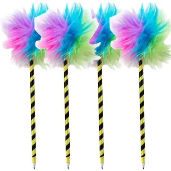 Truffula Tree Pens (4- Pack) - Inspired by Children's Book, Black Ink image {4}