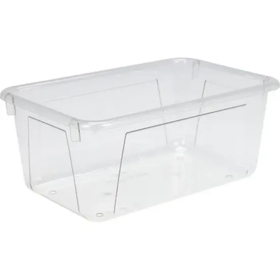 Storex Cubby Bin, PET (clear) image {4}