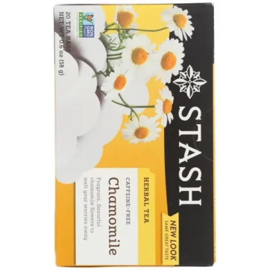 Stash Tea Herbal Chamomile Tea - Case of 6/20 Bags image {2}
