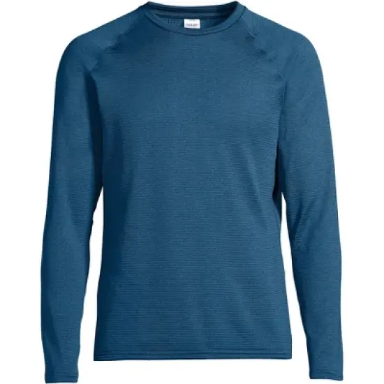 Lands' End Men's Crew Neck Expedition Thermaskin Long Underwear image {6}
