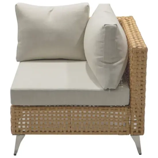 Whisen 8-Piece Patio Furniture Set with 43" Fire Pit Table, Outdoor Conversation Set & Propane Fire Pit image {13}