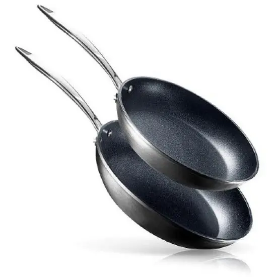 Granitestone Pro Hard Anodized 10" and 11.5" Nonstick Fry Pan Set with Stay Cool Handle image {9}