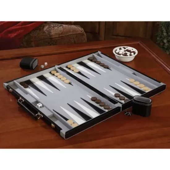 Mainstreet Classics Pennsylvania Ave Backgammon Arcade and Table Game Set image {3}