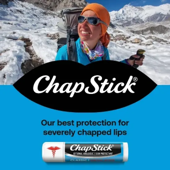 Chapstick Classic Medicated Lip Balms - 0.45oz/3ct image {2}