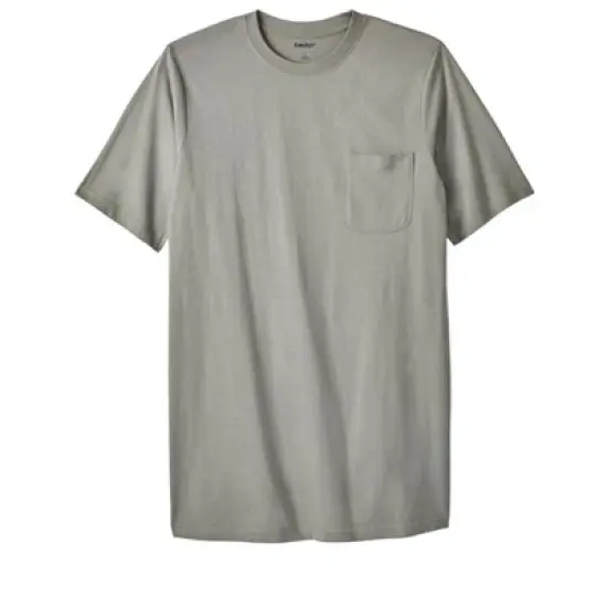 KingSize Men's Big & Tall Shrink-Less&trade; Lightweight Longer-Length Crewneck Pocket T-Shirt image {30}