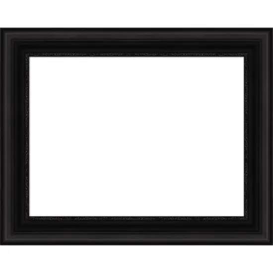 Amanti Art Parlor Black Framed Magnetic Dry Erase Board image {12}